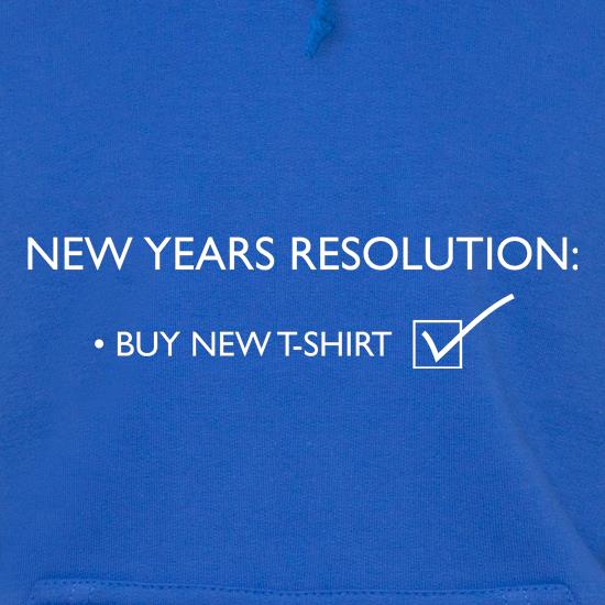 New years resolution: buy new t-shirt t shirt